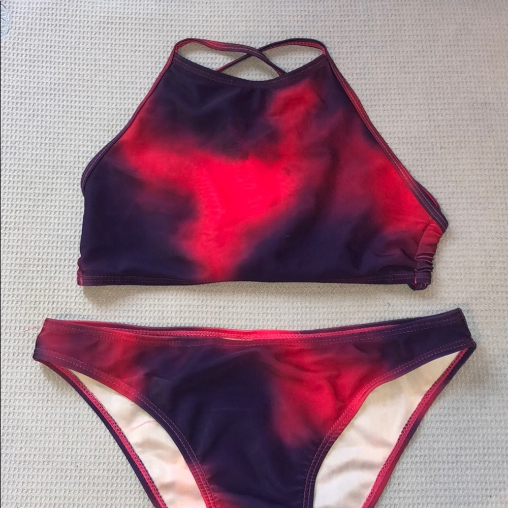 Tie dye bikini set